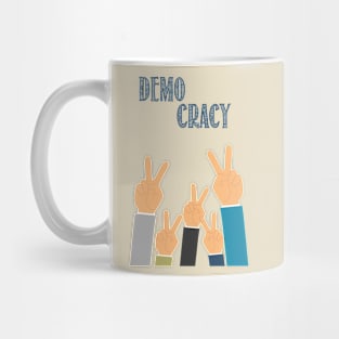 International Day of Democracy - to increase the awareness about the democracy Mug
